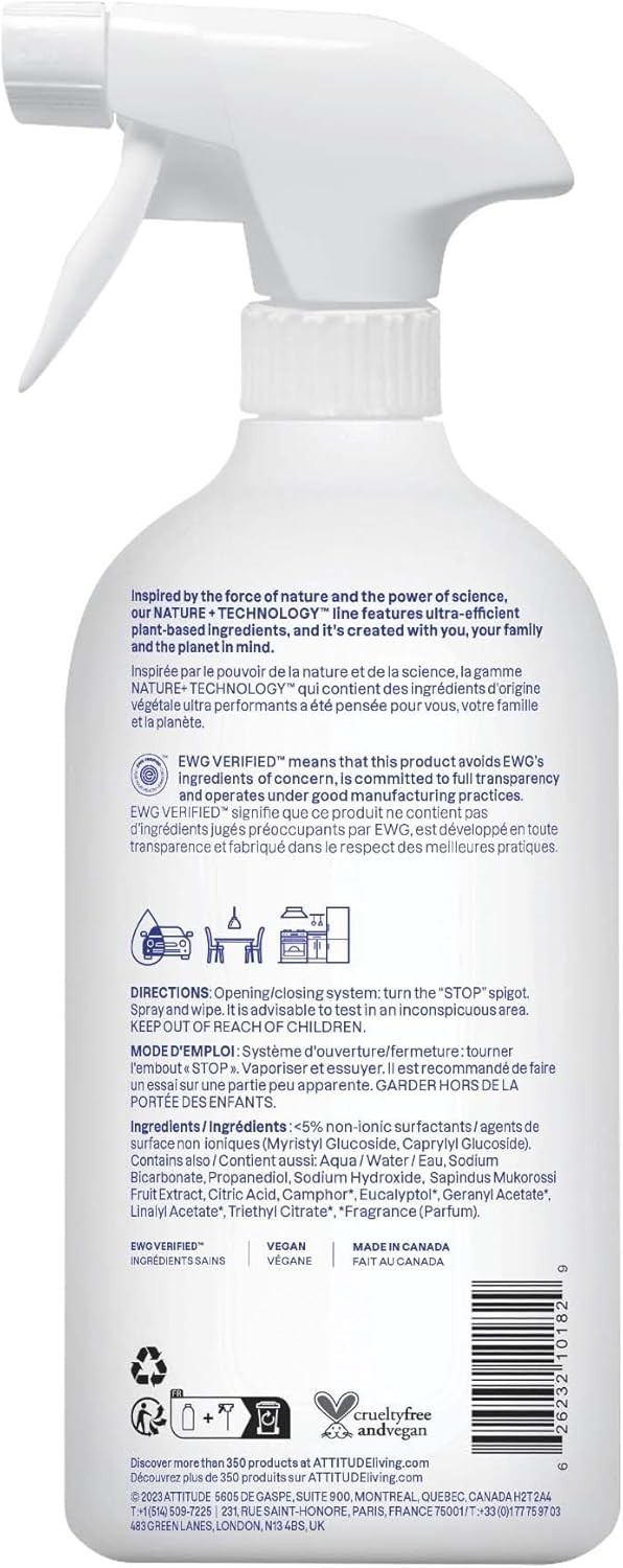 Eco-Friendly Lavender Multi-Surface Cleaner – with 94% Natural Ingredients