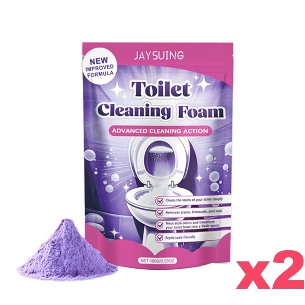 Fizzclean Toilet Foam Cleaner, Toilet Cleaning Foam Insta-Action 100g