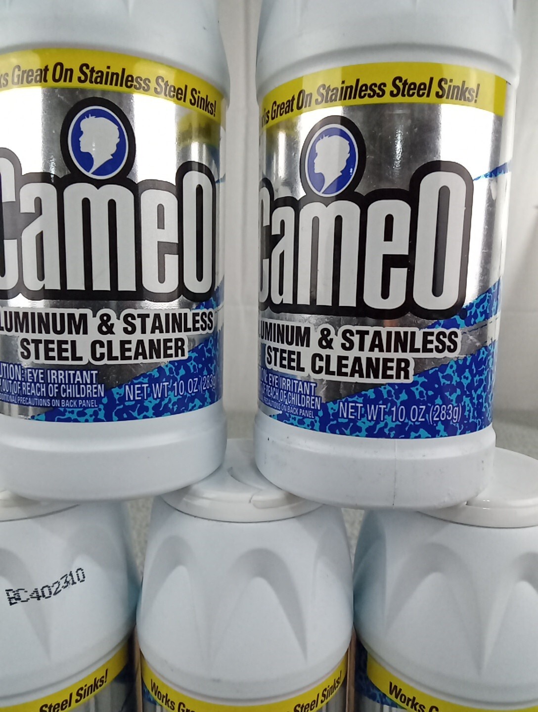 5x Cameo Aluminum & Stainless Steel Cleaner Original Old Formula 10oz Each