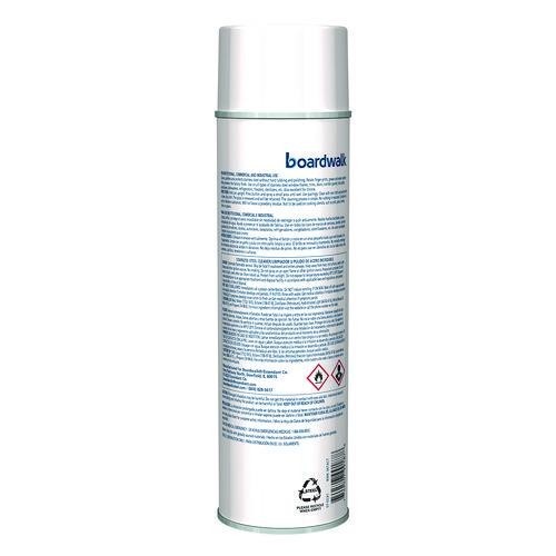 Boardwalk Stainless Steel Cleaner and Polish, Lemon Scent, 16 oz Aerosol Spray