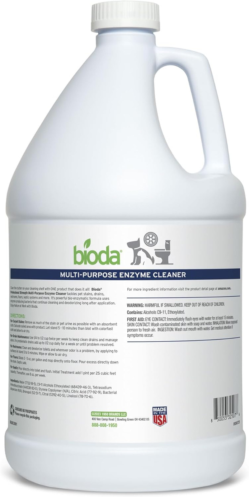 Multi-Purpose Probiotic Enzyme Cleaner and Deodorizer | Professional Strength…