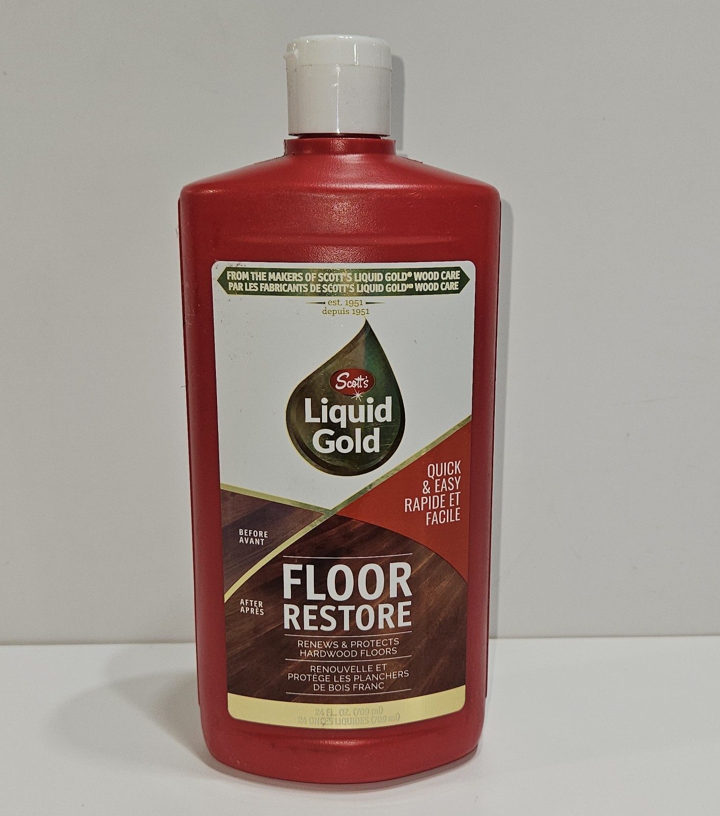 Scott’s Liquid Gold Floor Restore 24oz Bottle Renews And Protects
