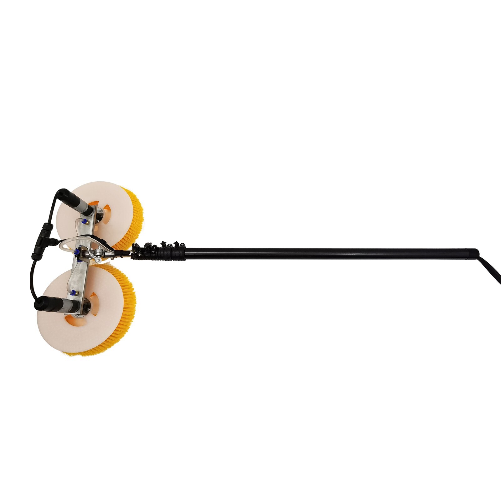 110V 4m Telescopic Rod Double Head Electric Solar Photovoltaic Cleaning Machine