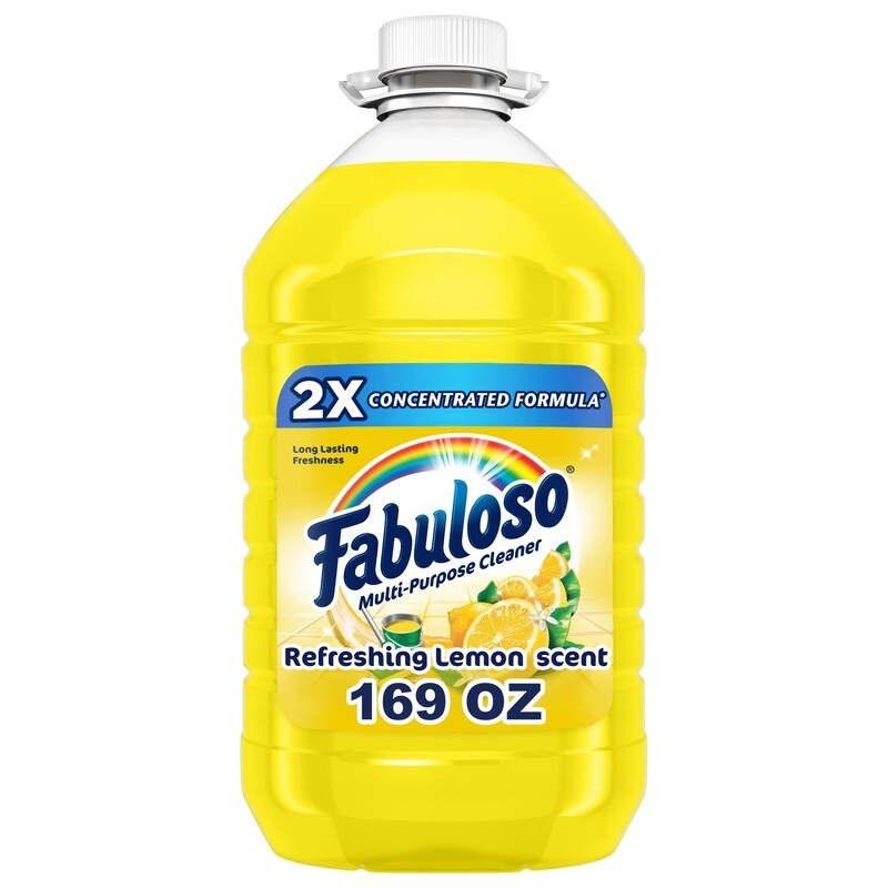 Multi-Purpose Cleaner 2X Concentrated Lemon Scent Grease Remover 169oz 3 Pack US