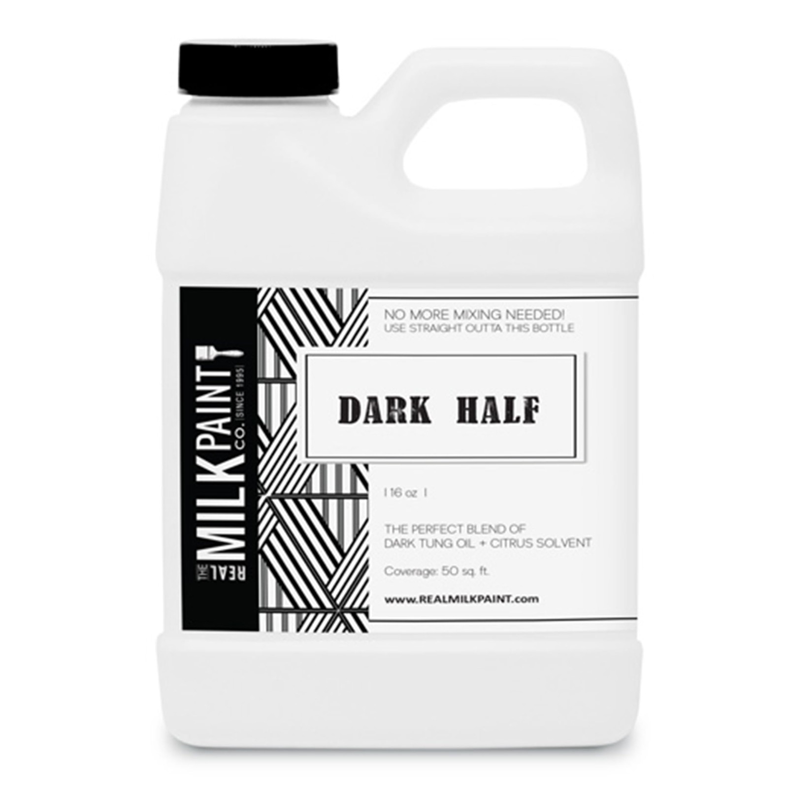 Real Milk Paint Dark Half, Dark Tung Oil and Orange Peel Oil for Wood Finishi…