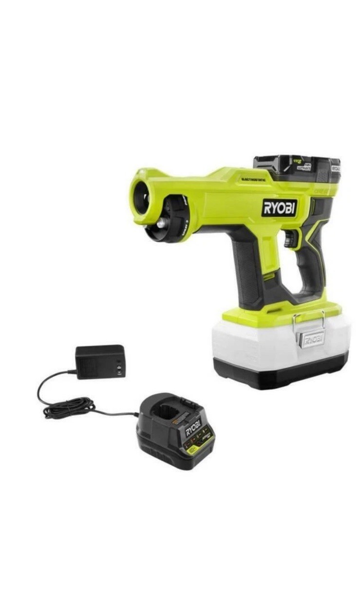 Ryobi PSP02K 18V ONE+ Handheld Electrostatic Sprayer Kit