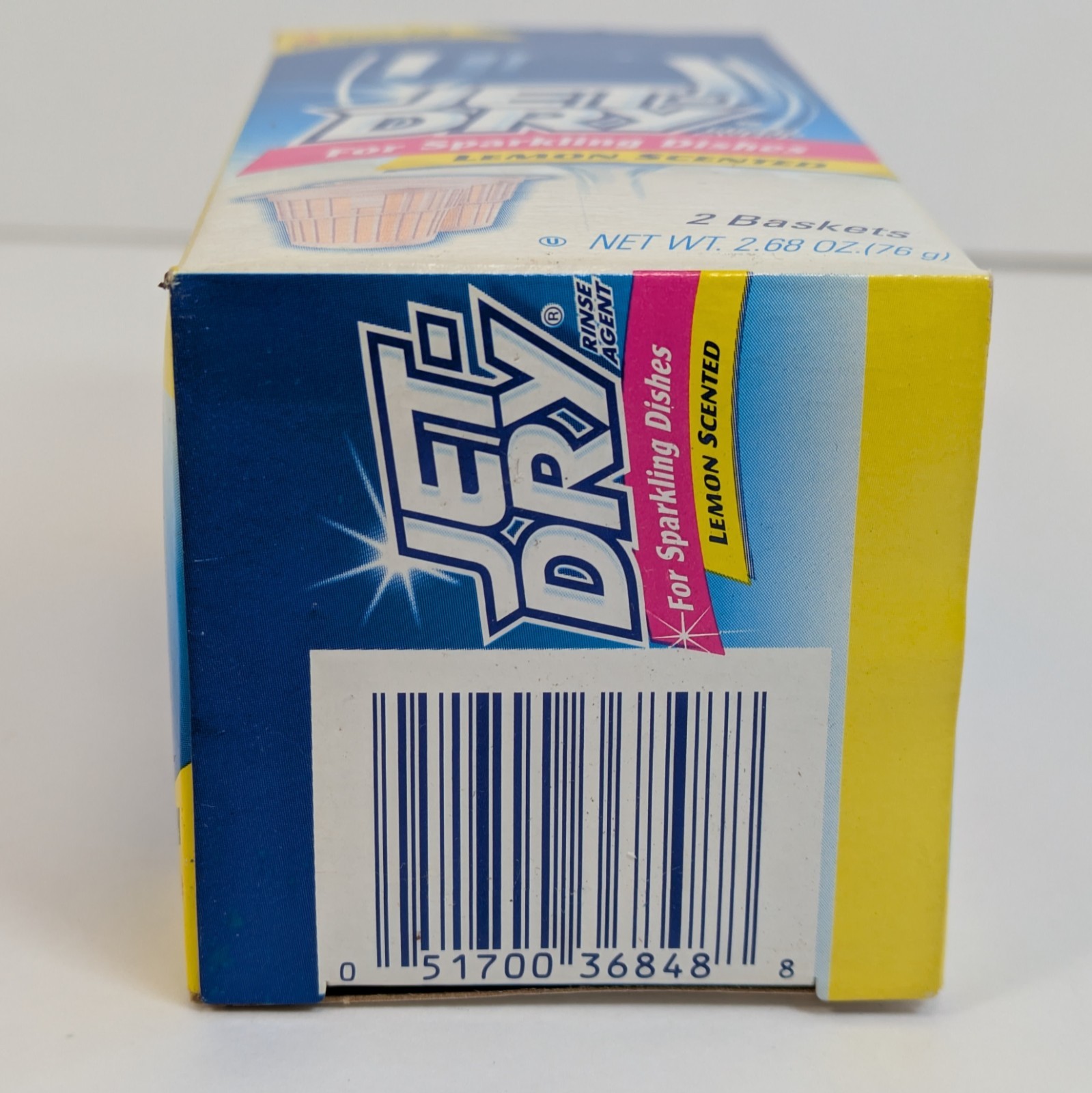 Jet Dry Rinse Agent Baskets Lemon Scented for Dishwasher 2001 NEW