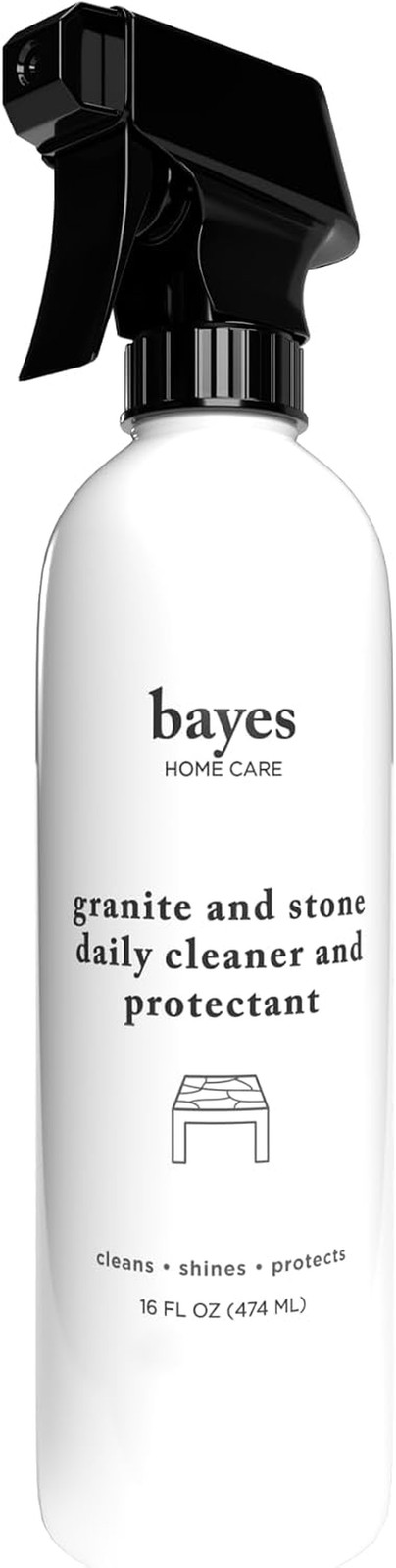 Granite and Stone Daily Cleaner and Protectant – Cleans, Shines, and Protects –
