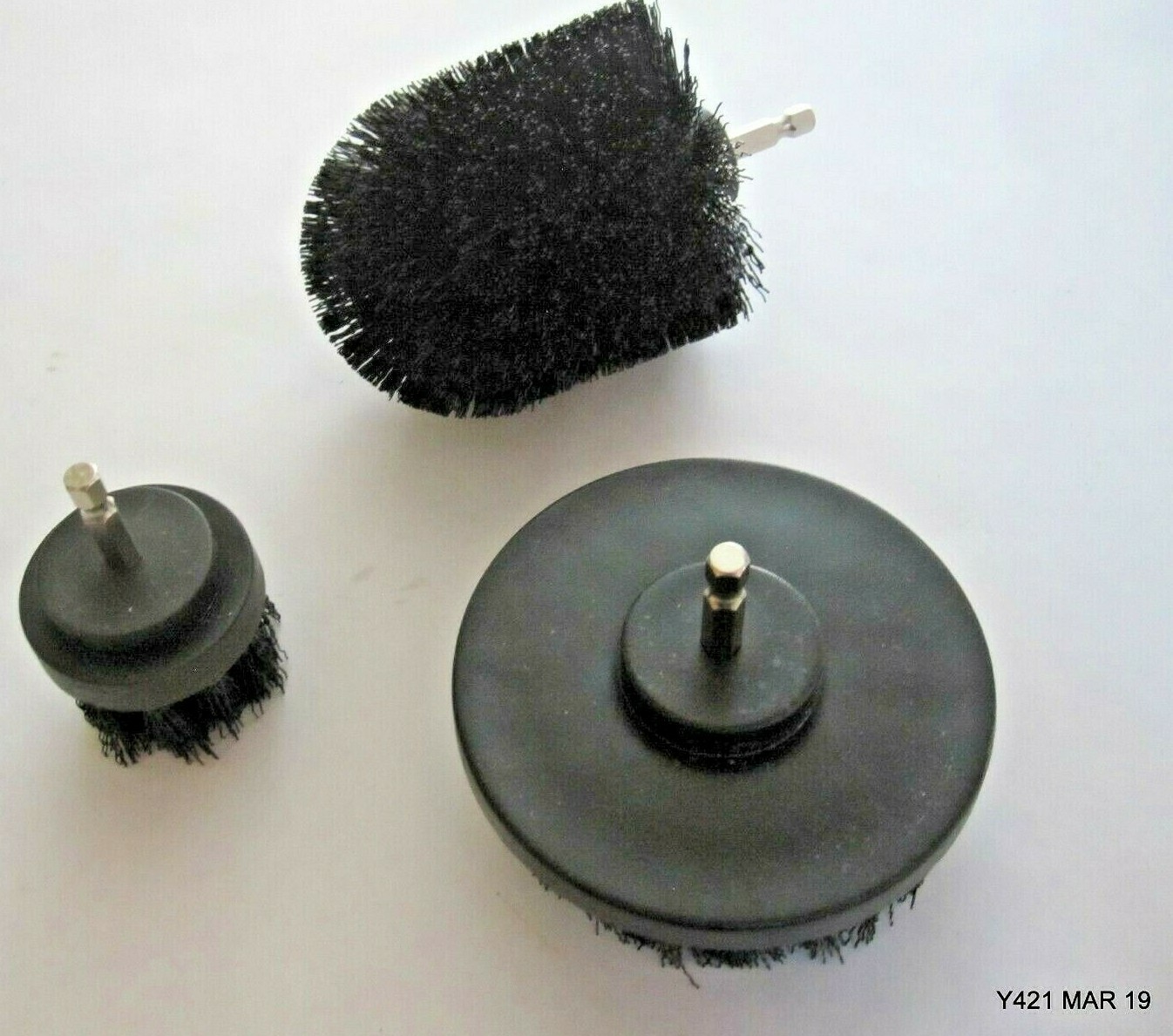 Custom Kit of 1/4″ Drive Cleaning Brushes / Buffers Tool Attachments