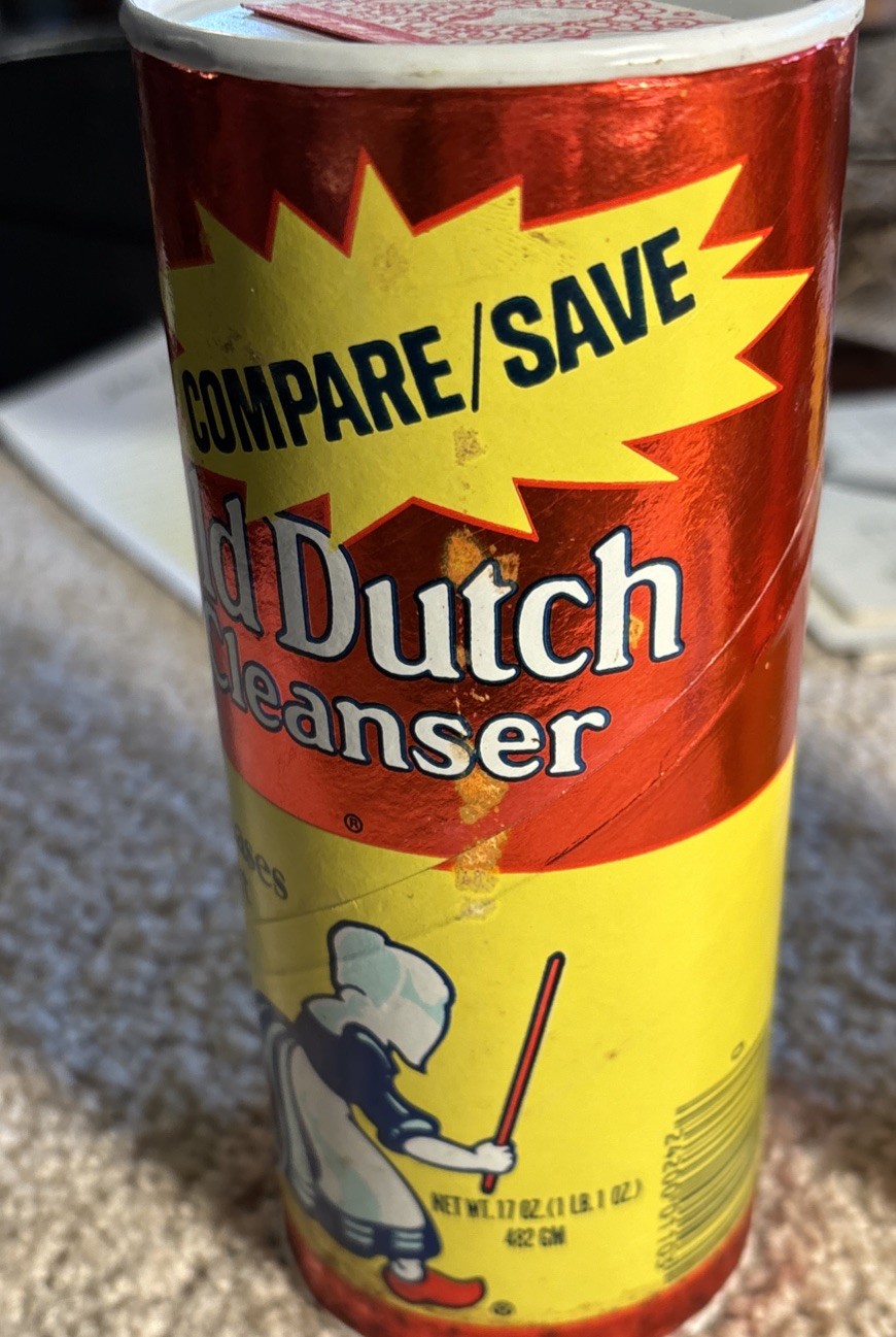 Old Dutch Cleaning Cleansers 2 unopened cans