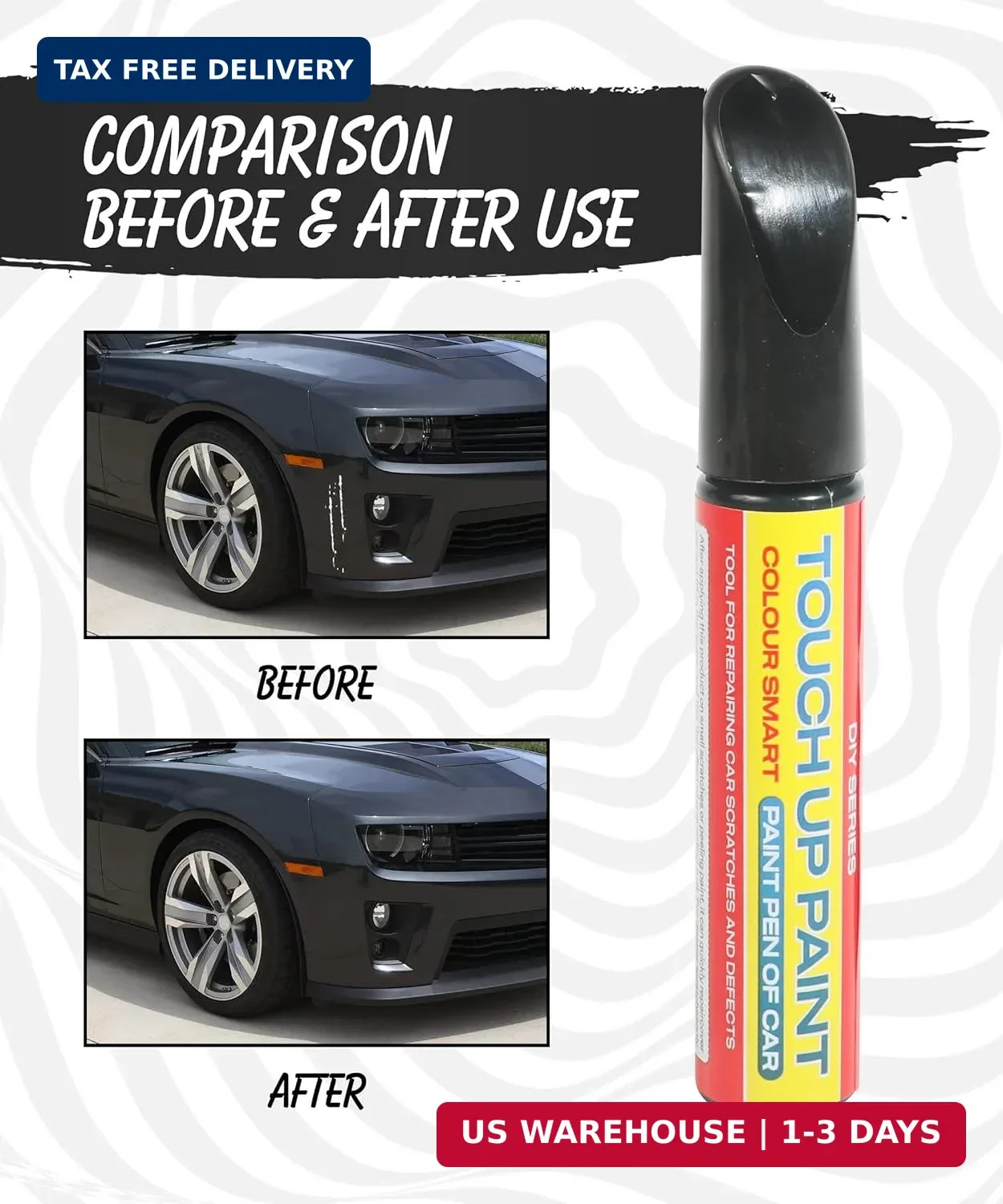 Zlirfy Car Scratch Repair,Car Paint Scratch Repair,Car Accessories Car Scratch R