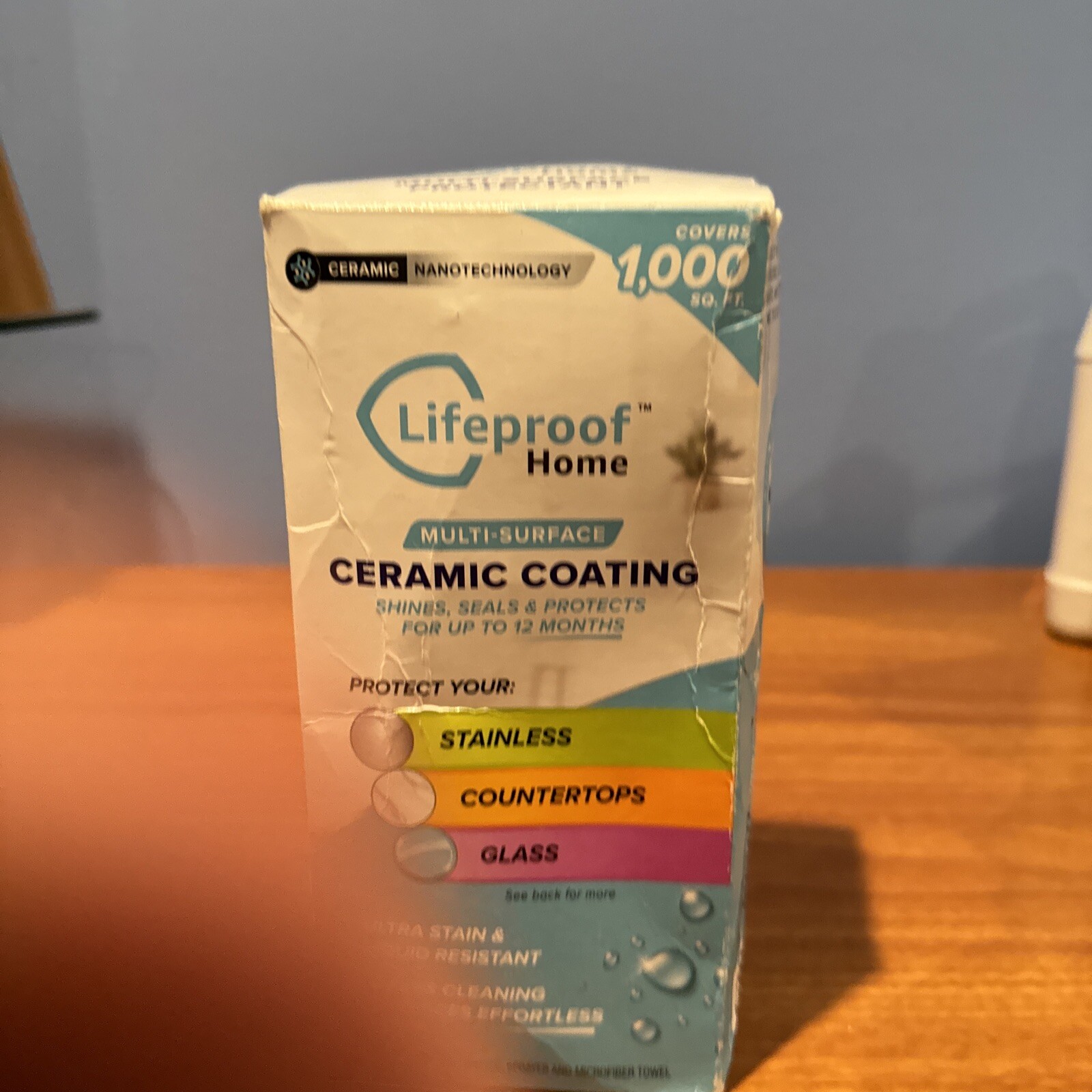 Lifeproof Home MULTI SURFACE CERAMIC COATING Spray 8 ounce FOR REFILL towel