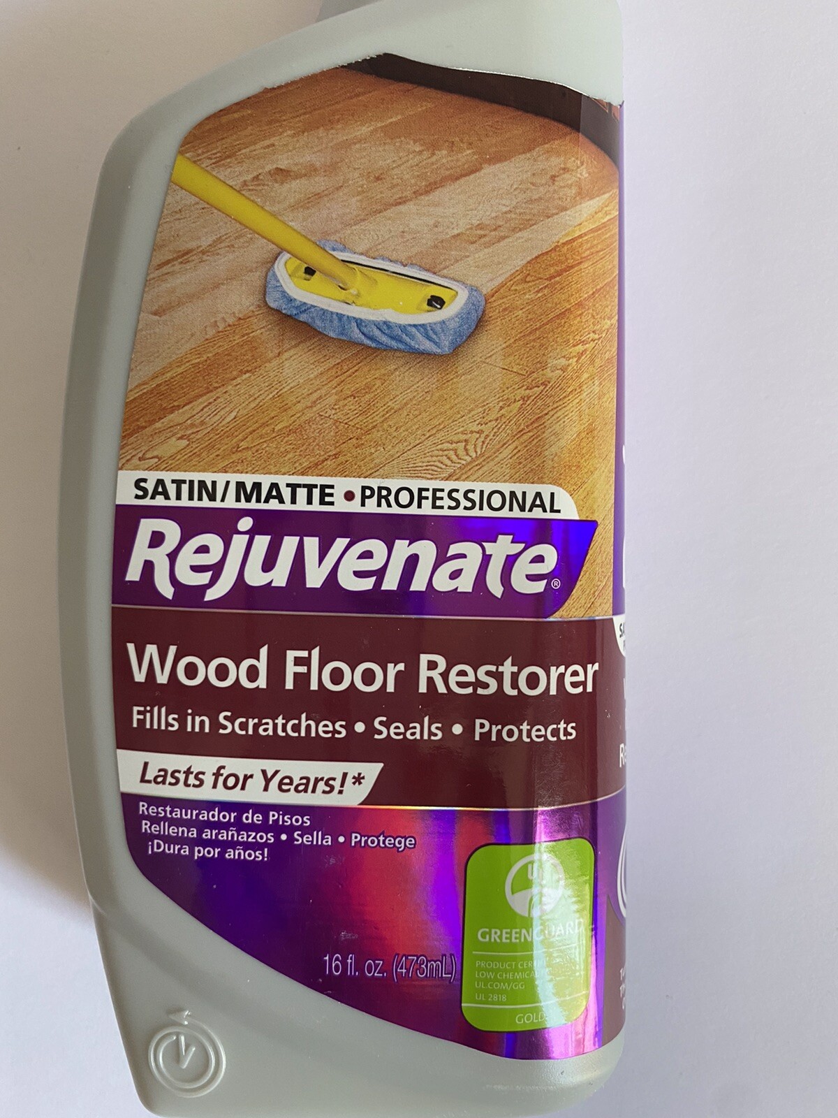 Rejuvenate Satin Matte wood floor professional restorer 16 oz. New, made in USA