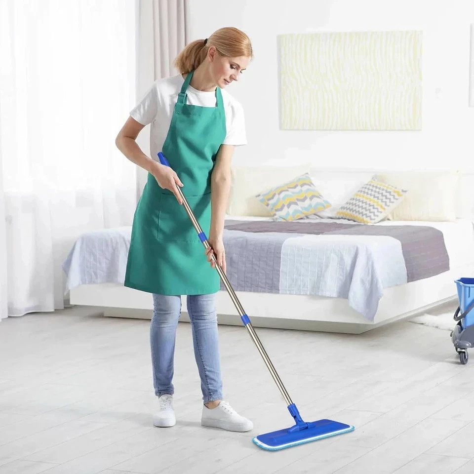 Microfiber Mop for Laminate, Hardwood, Tile, Vinyl – Includes 2