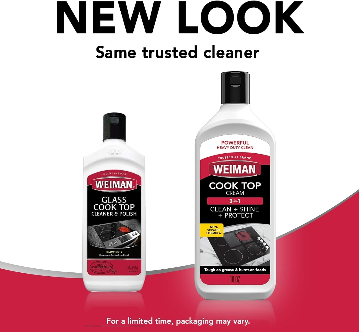 Heavy Duty Cooktop Cleaning Kit – 10oz Spray & 12oz Cream for Streak-Free Shine