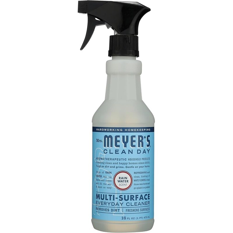 Multi-Surface Cleaner Rain Water Scent Liquid Cruelty-Free 16oz Home Use