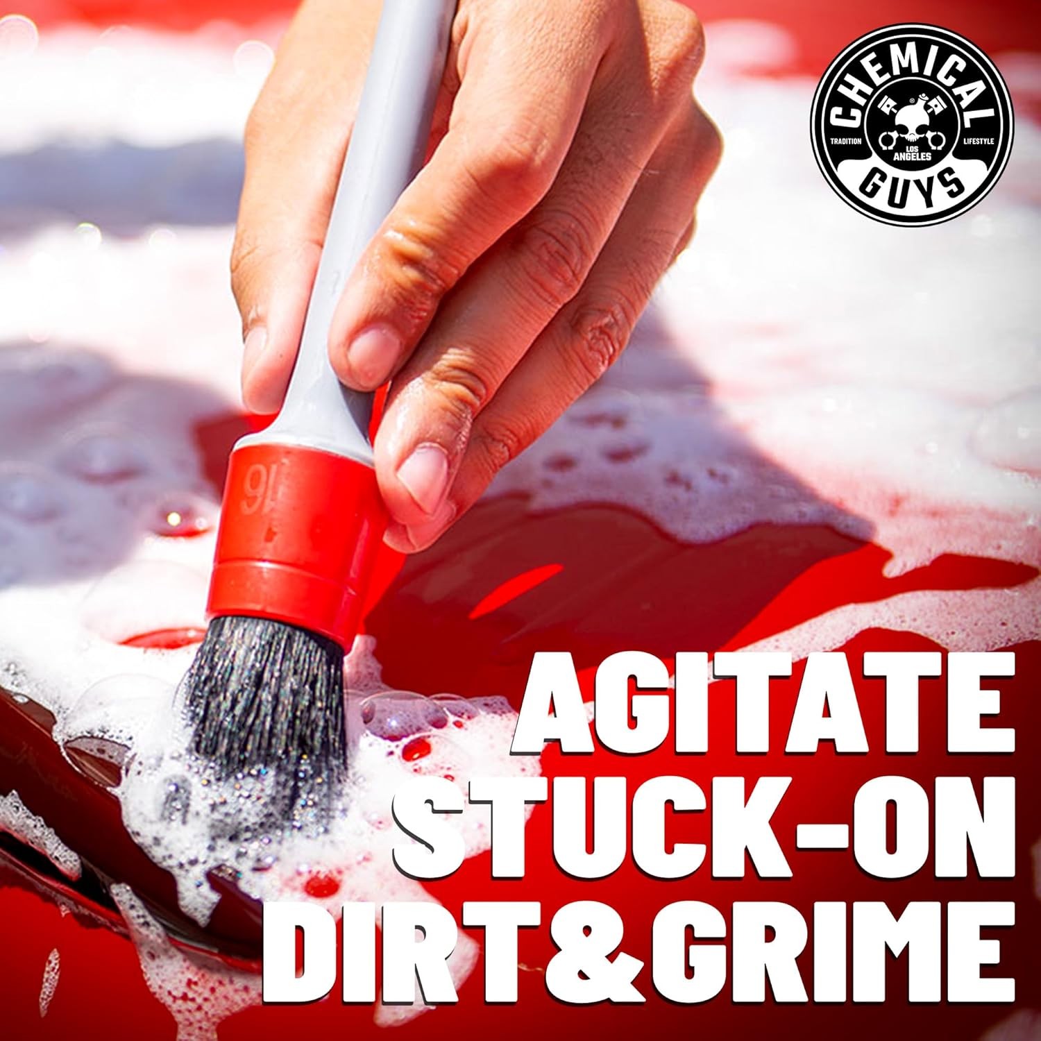 Chemical Guys Car Detailing Kit, Car Cleaning Kit with Total Interior Cleaner &