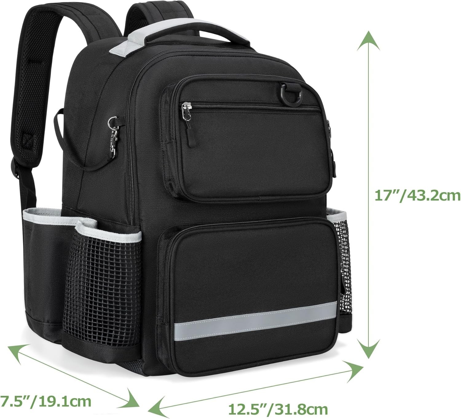 Deluxe Waterproof Cleaning Backpack with Multiple Pockets for Organizing Tools