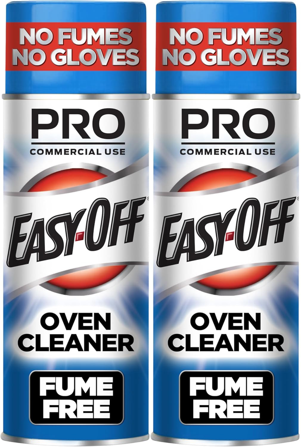 Easy-Off Fume Free PRO Size Oven Cleaner Foam, Removes Grease & Burned-On Food,