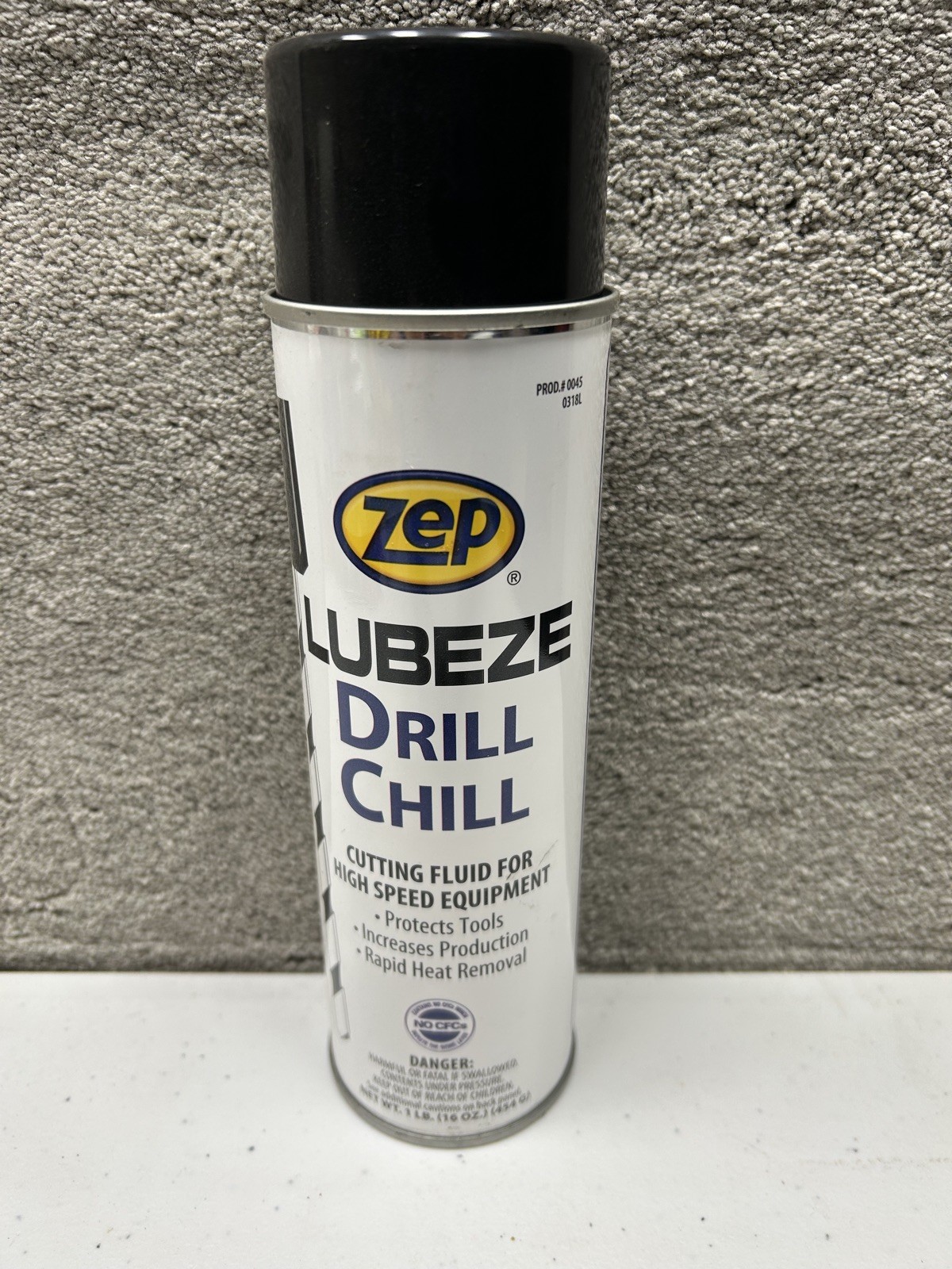 Zep Lubeze Drill Chill 16oz cutting fluid for high speed equipment
