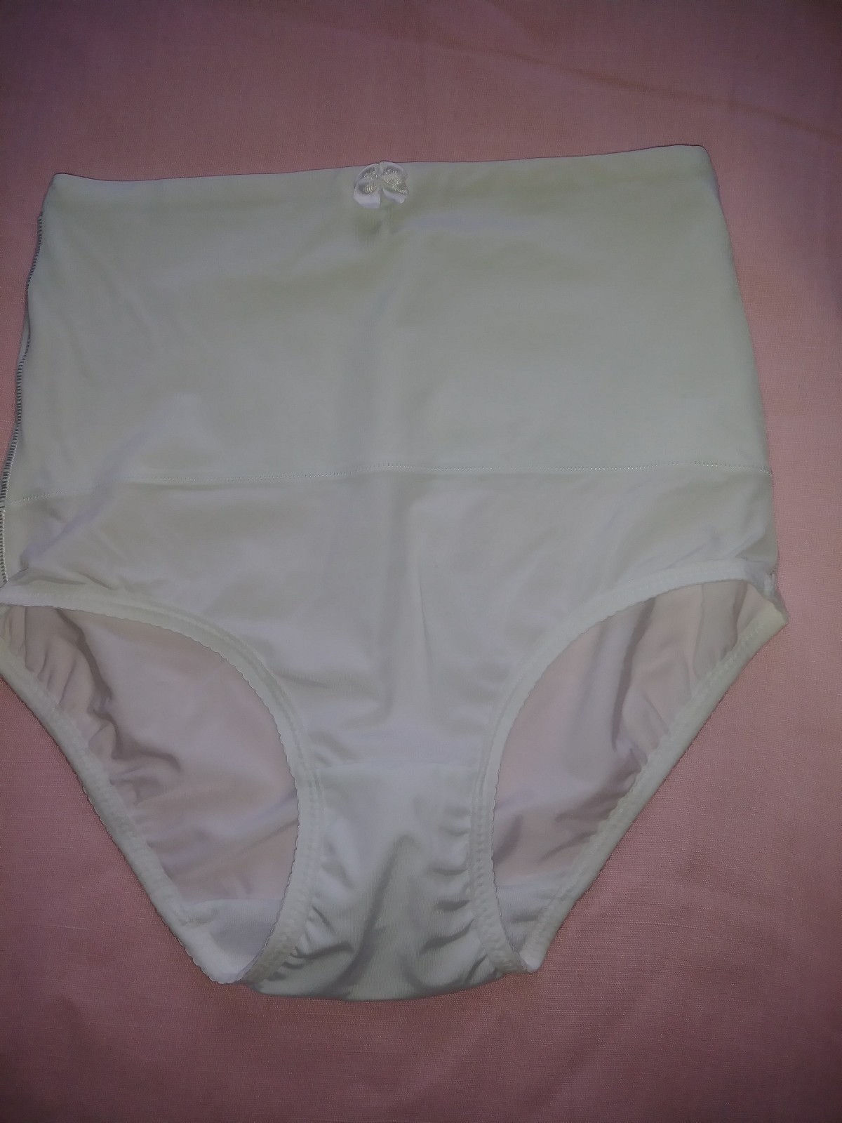 CAROL Wior Microfiber Belly Band SHAPEWEAR Brief PTY WHITEA00107 A256596 SIZE S