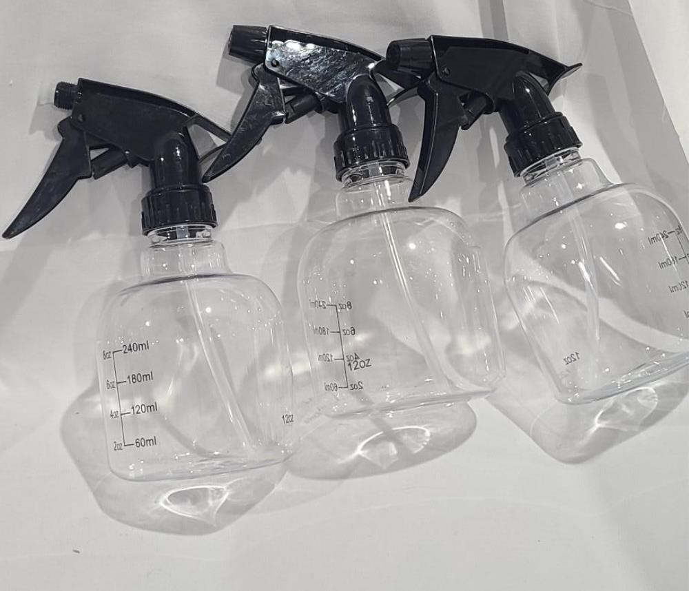 Youngever 6 Pack Empty Plastic Spray Bottles, Spray Bottles for Hair