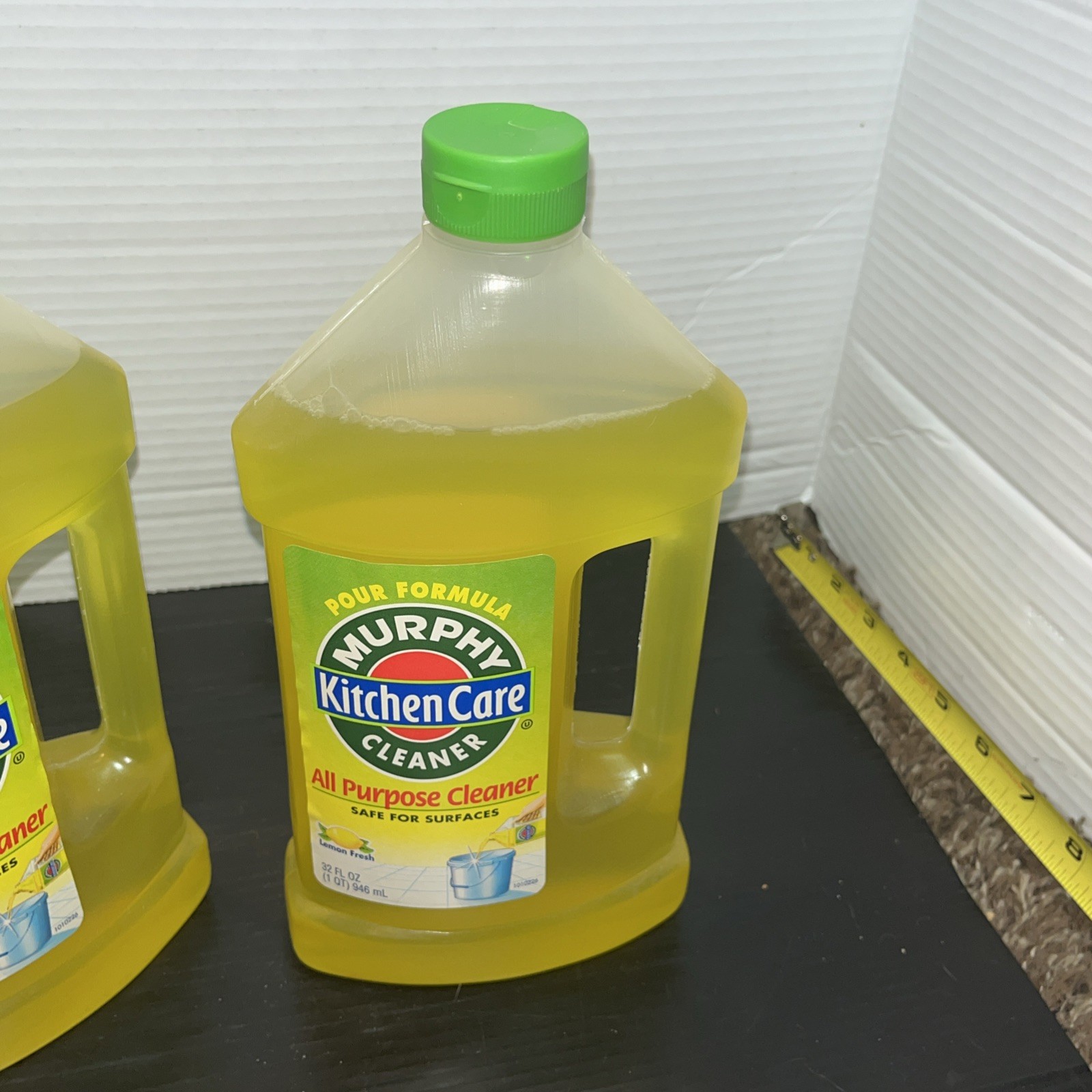 Lot Of 2 Vintage MURPHY Kitchen Cleaner Concentrate Lemon Pour Formula 32 oz NEW