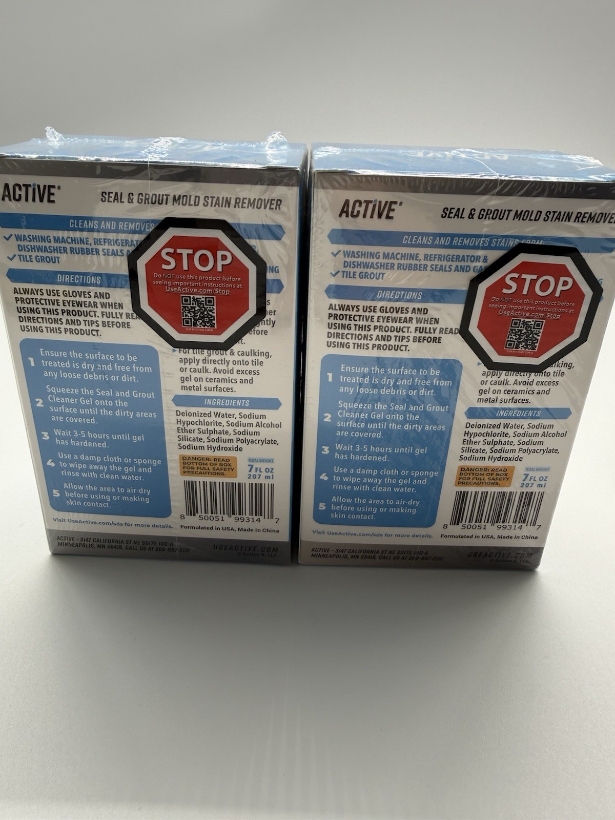 NEW & SEALED – Lot Of 2 Mold Stain Remover 7oz – Deodorizes
