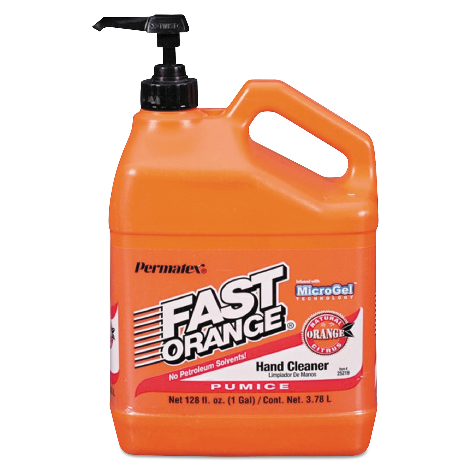 Fast Orange Pumice Hand Cleaner, Citrus Scent, 1 gal Dispenser