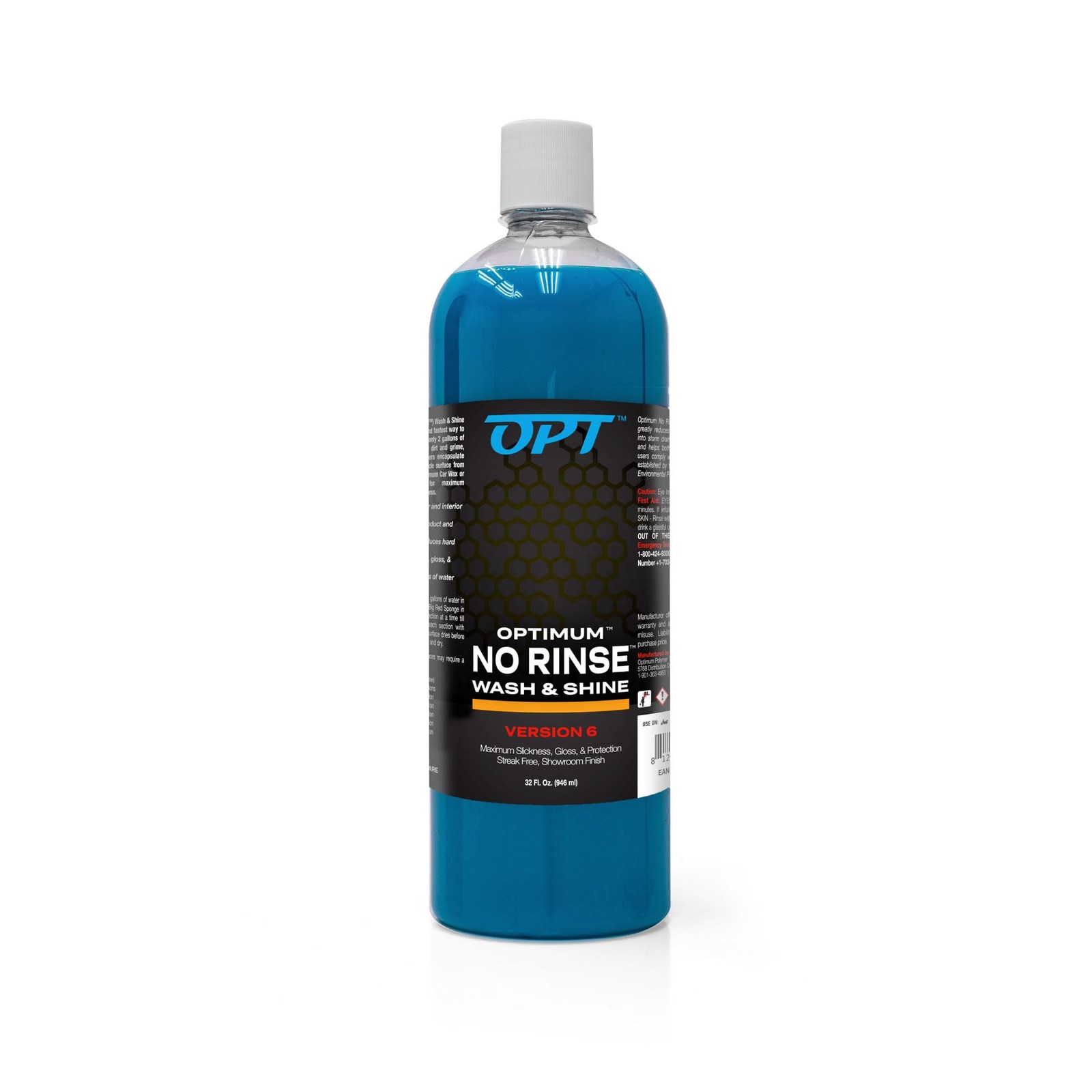 Rinseless Car Wash Soap for Auto Detailing – Paint, Ceramic, Glass, Interior