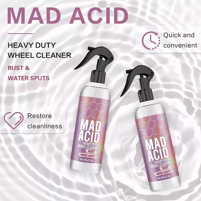 3X Heavy-Duty Wheel Cleaner, Water Spot Remover for Car,Glass Cleaner