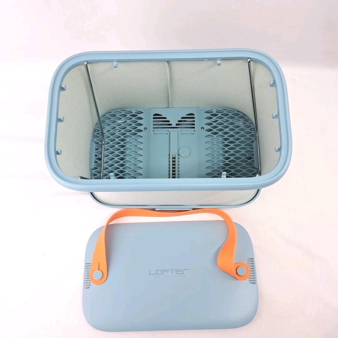 LOFTER Portable UV Disinfection Dryer Sterilizer Box Travel Sanitizer Case Blue