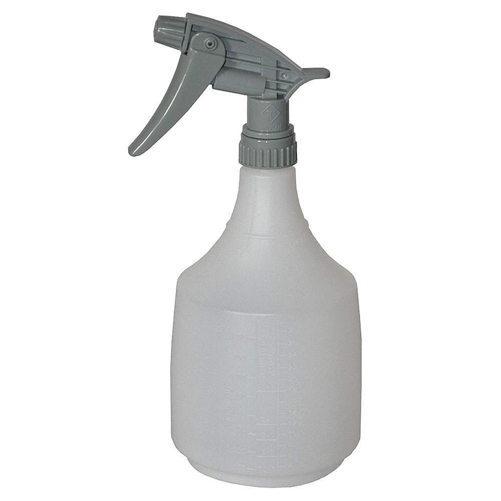 TOUGH GUY 22N548 Trigger Spray Bottle,10 1/4″H,White,PK12 22N548