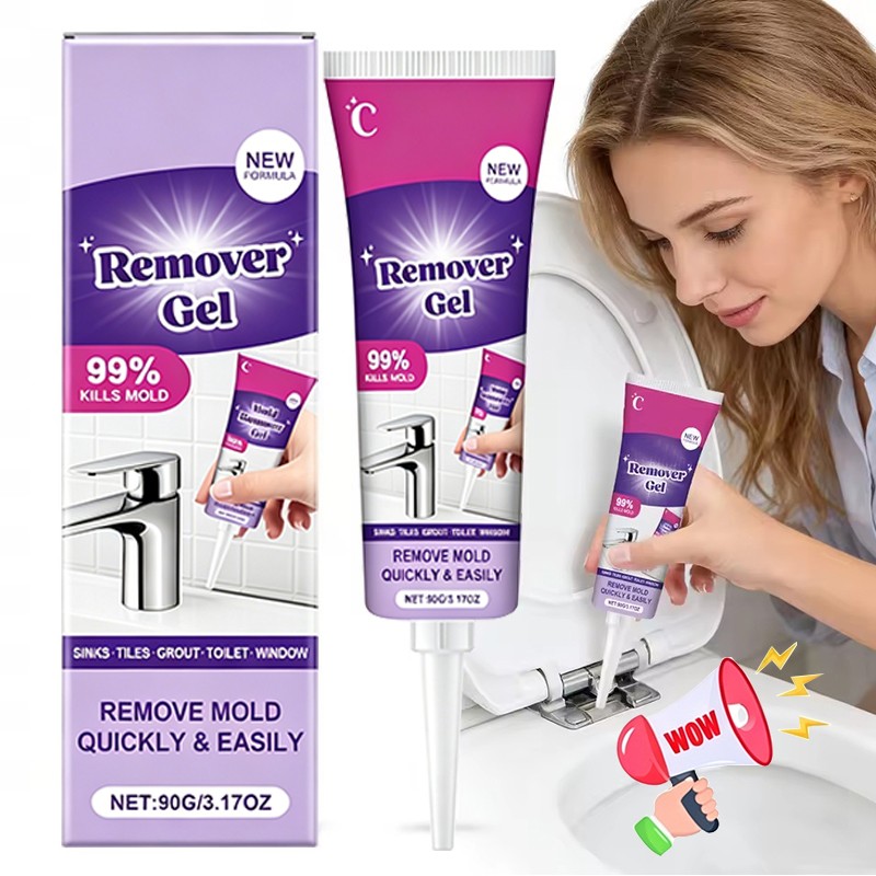 Cleaning Remover Gel,Powerful Household Cleaning Gel,Suitable for Bathroom…