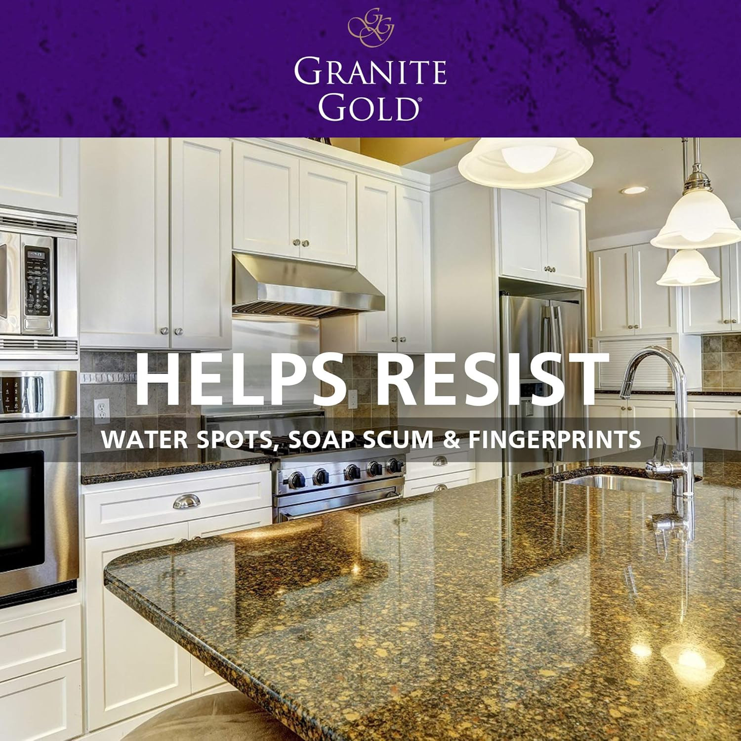 Streak-Free Stone Polish Wipes 18Ct Granite Quartz Marble