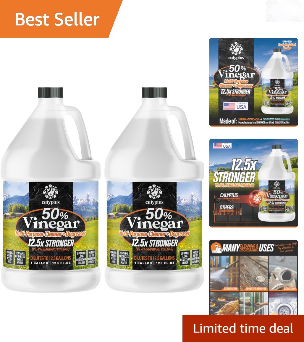 Concentrated Cleaning Solution 2 Gallons For Home Outdoor Use 50% Pure