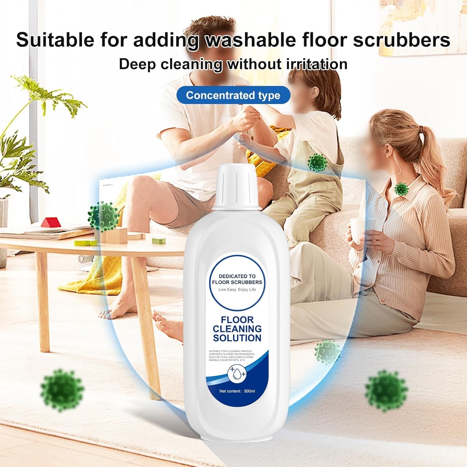 Child-Safe, Pet-Friendly Tineco-Compatible Floor Solution – Deep Clean & Shine
