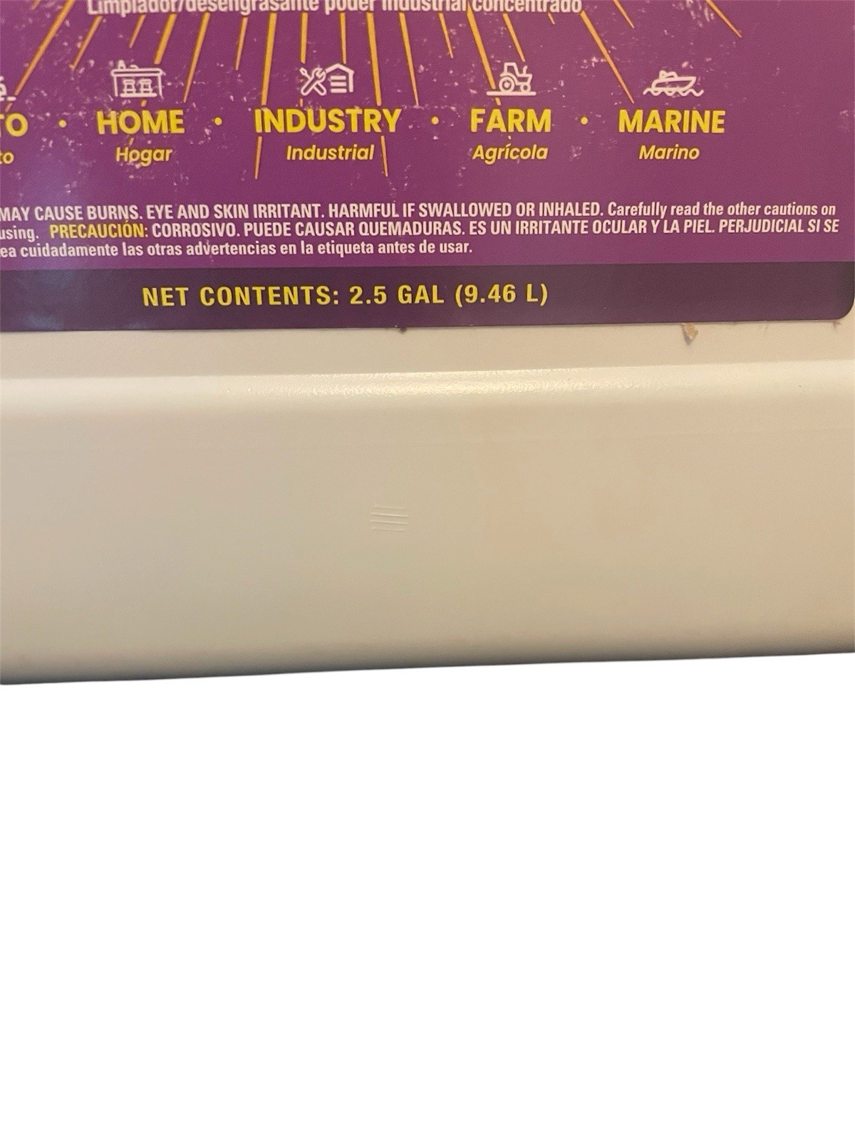 Purple Power Industrial Strength Concentrate Cleaner/Degreaser 2.5 gal (9.46 L)