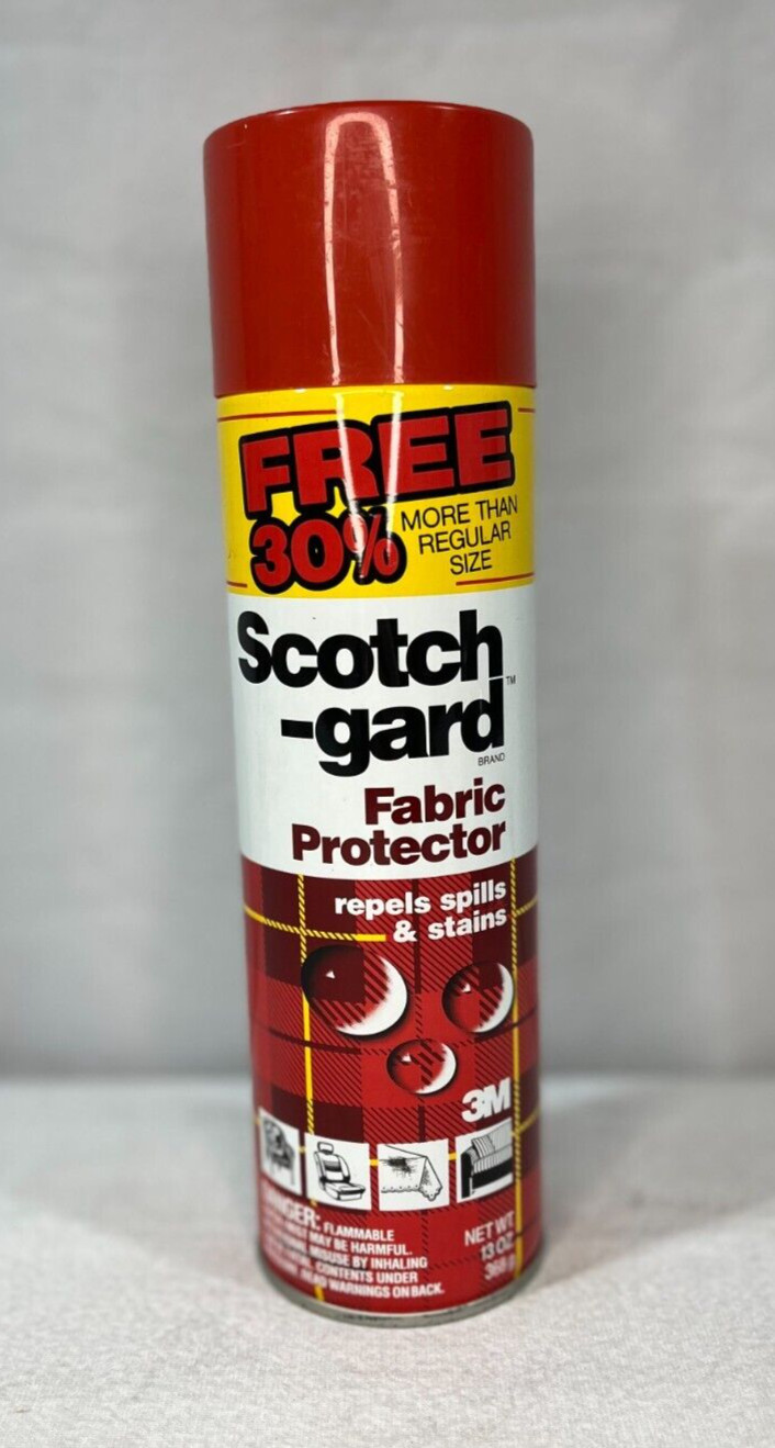 New 3M Scotchgard Fabric Upholstery Protector 13oz Original Formula 1992, Repels