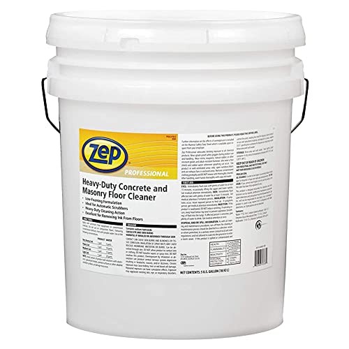 Zep Professional Heavy-Duty Concrete and Masonry Floor Cleaner – R03324-1 Gallon