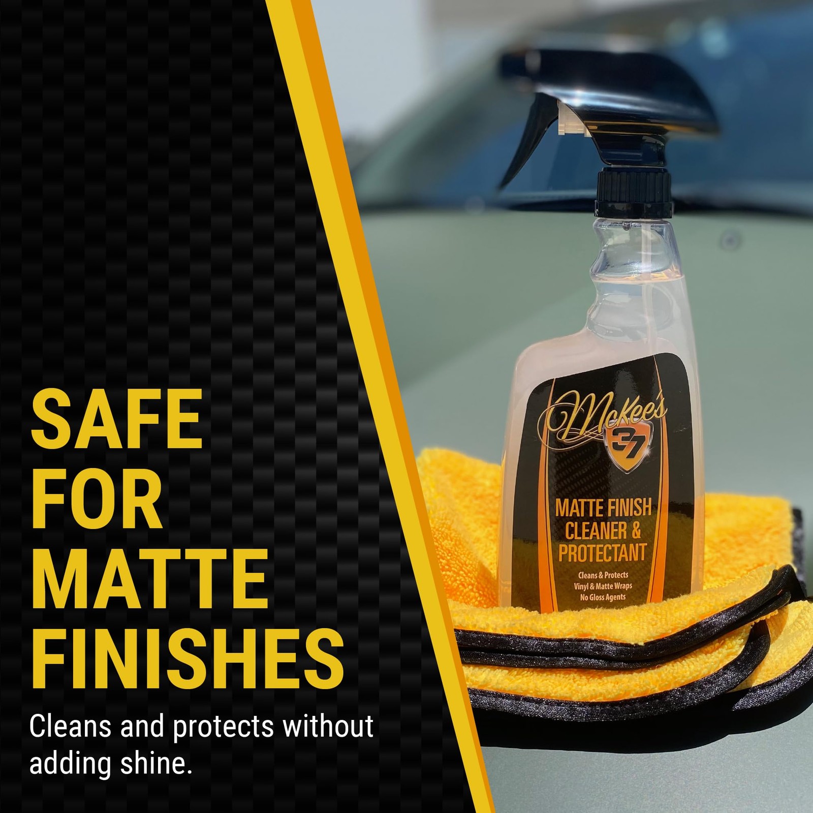 Matte Finish Cleaner & Protectant for Vinyl Wraps, PPF StreakFree Shine