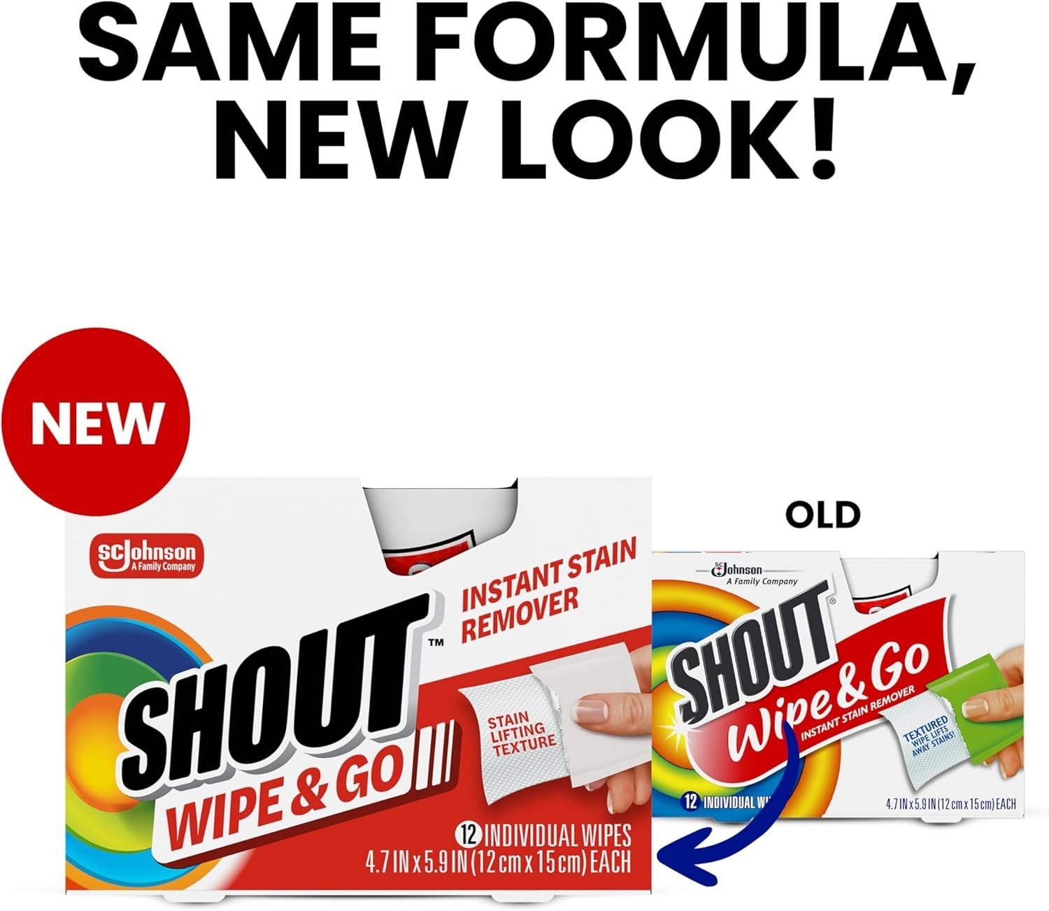 Portable Stain Removing Wipes – Dye-Free & Fragrance-Free, Perfect for Travel