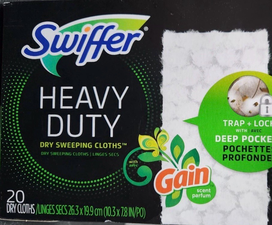 20ct Swiffer Heavy Duty Dry Sweeping Pads/cloths Thick With GAIN