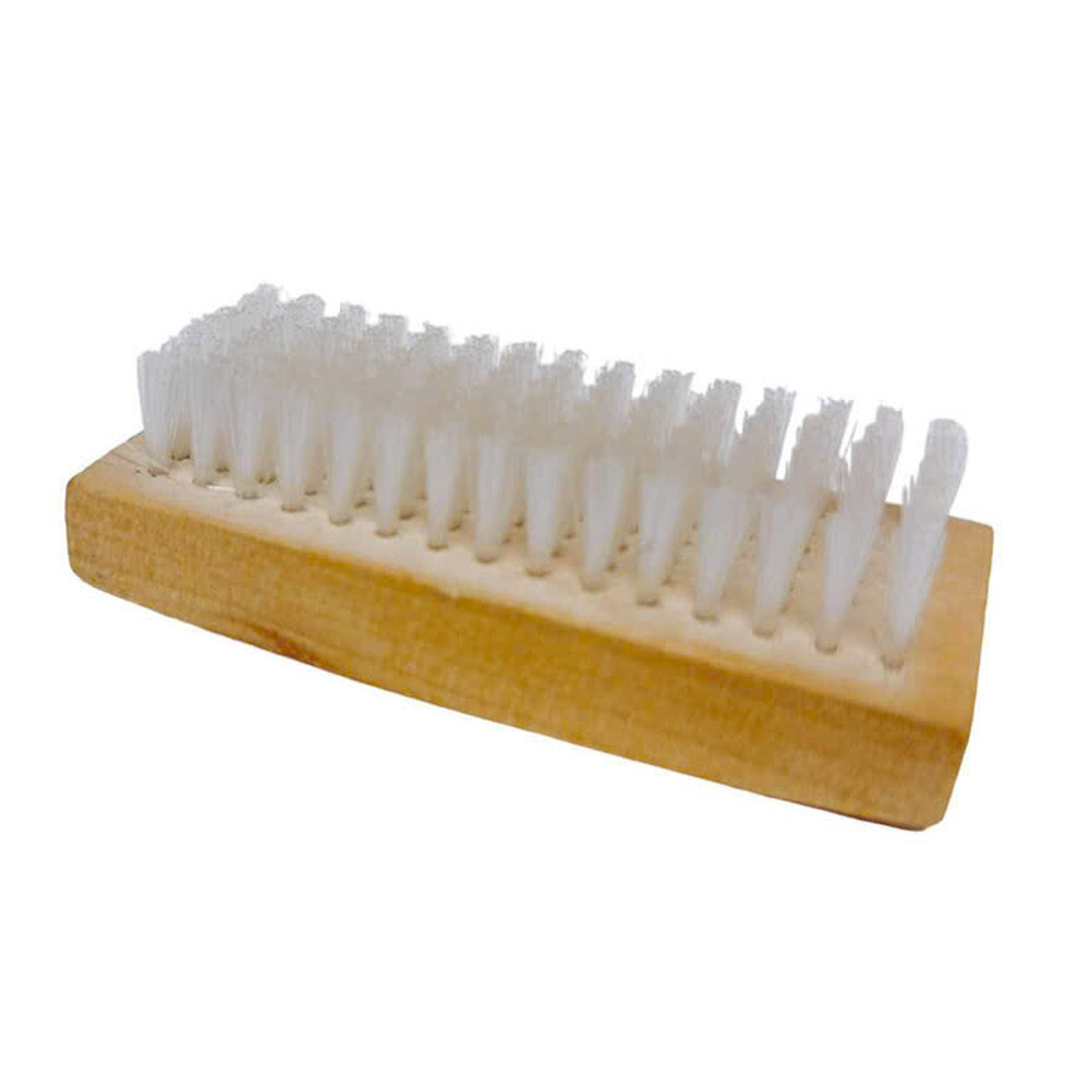 Nylon Bristle Utility Cleaning Wooden Hand Brush for Indoor and Outdoor 4 Pcs