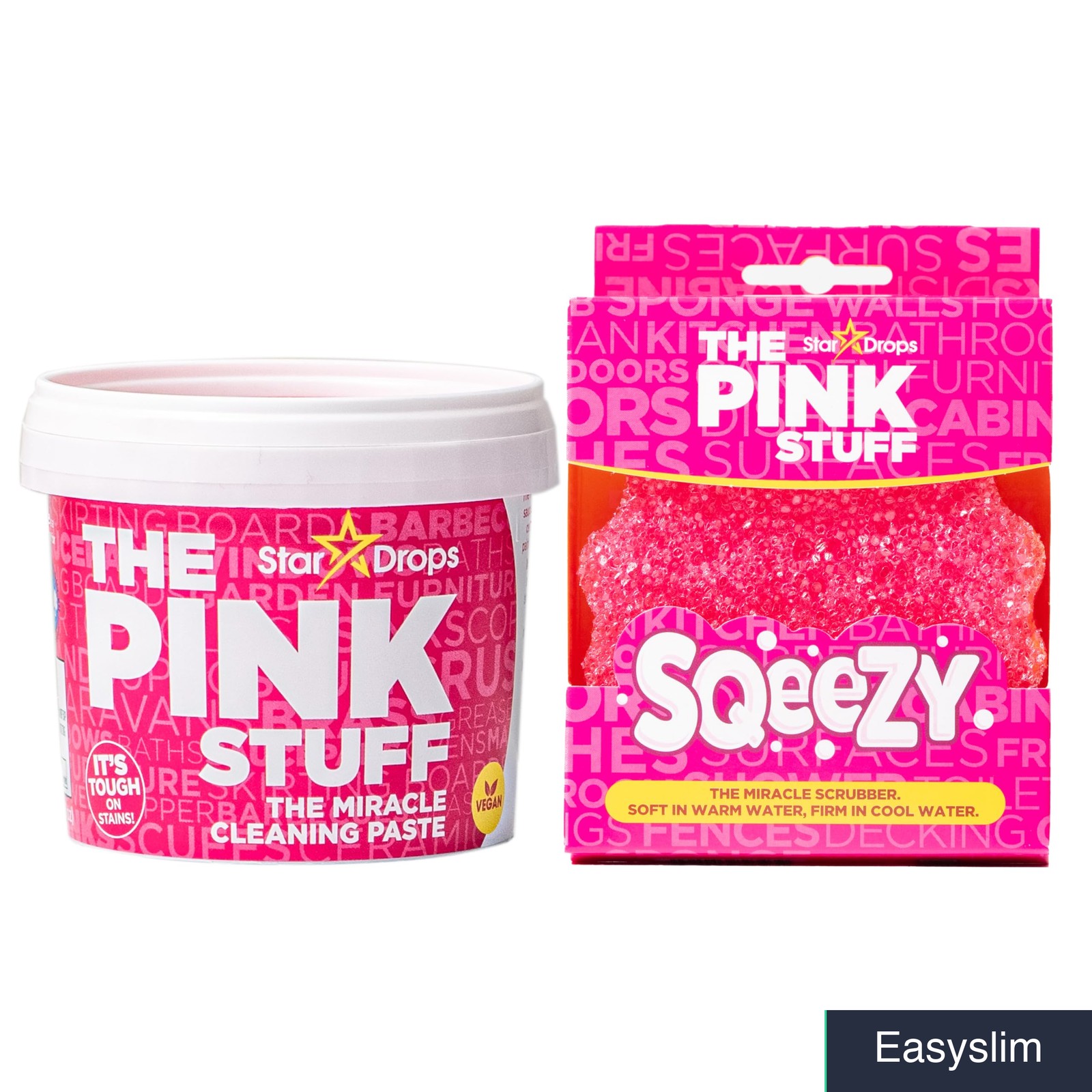 Cleaning Paste and Sponge Bundle Non-Scratch All Surfaces 0.5 oz