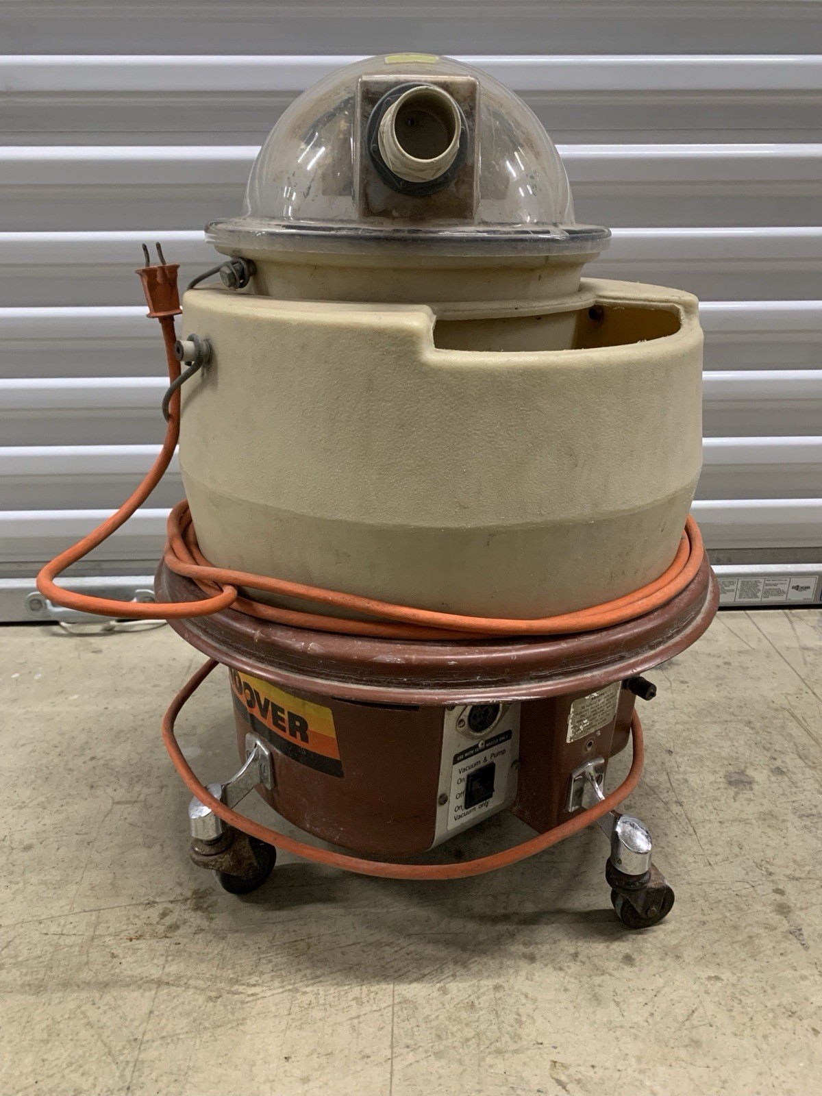 Hoover brand product Extractor Cleaning Machine This item is a vintage