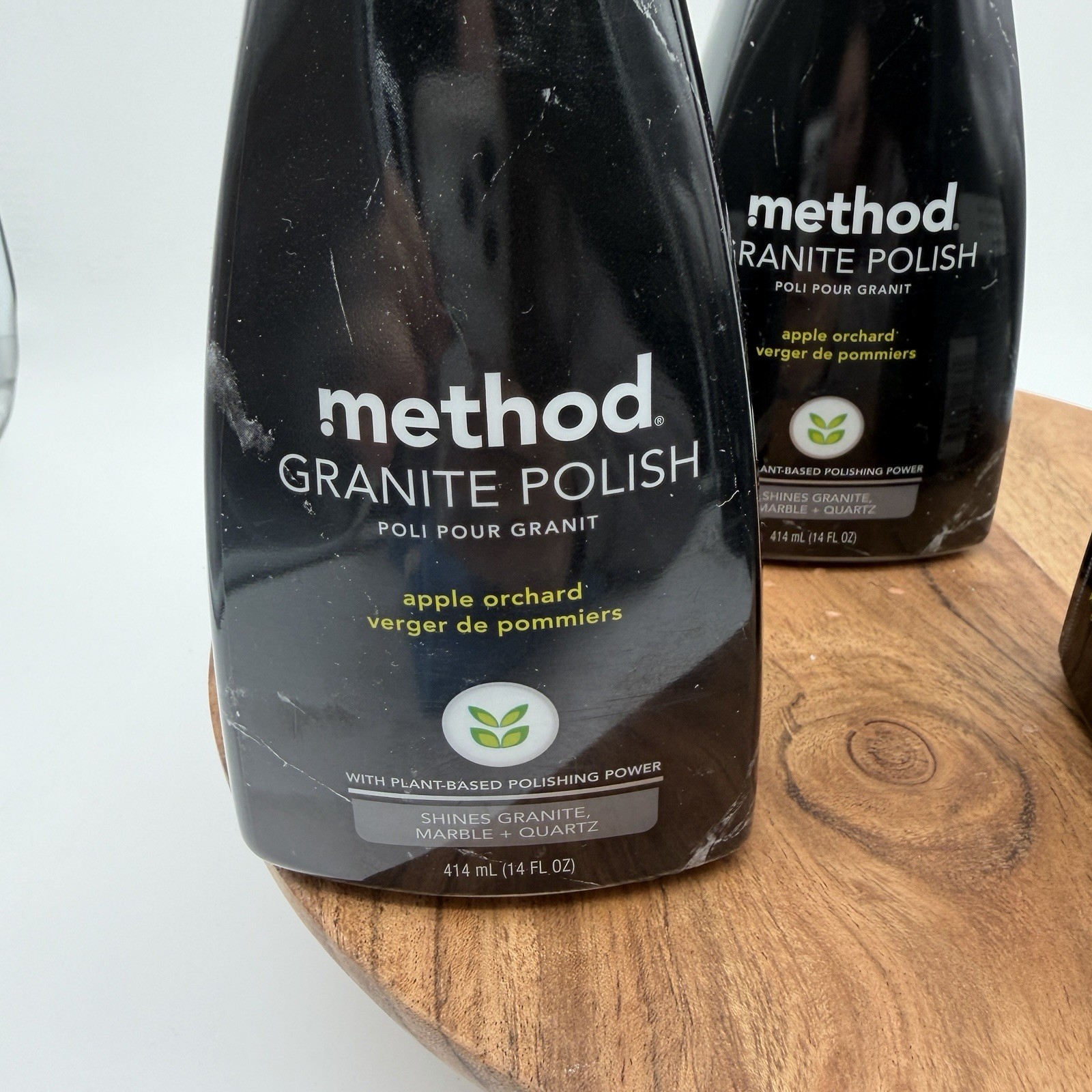 Method Granite Counter Cleaner Apple Orchard 14oz 3 Pack Marble Quartz NEW