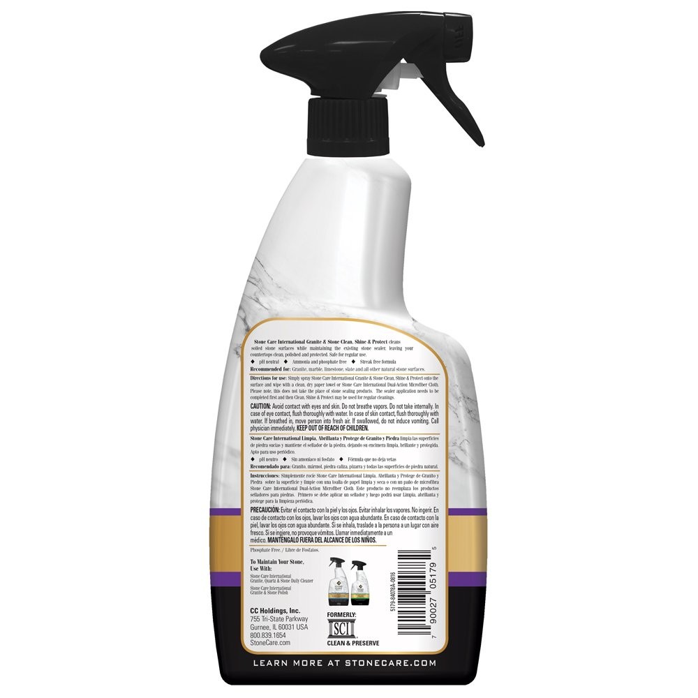 Granite Clean, Shine & Protect Cleans Polishes & Protects Stone, Granite, Qu…