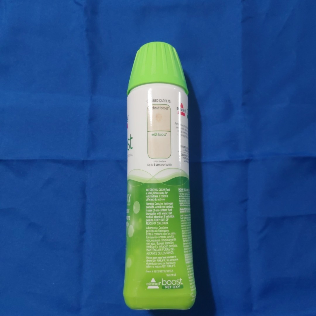 Bissell Boost PET OXY Carpet Cleaning Formula Enhancer Removes Pet Stains Odors