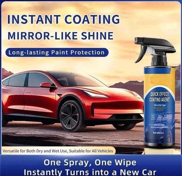 Multi-Functional Coating Renewal Agent 3 in 1 Ceramic Car Coating Spray
